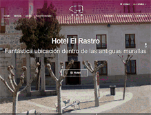 Tablet Screenshot of elrastroavila.com